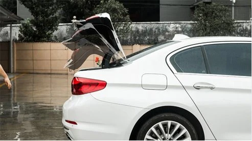Double lever power tailgate