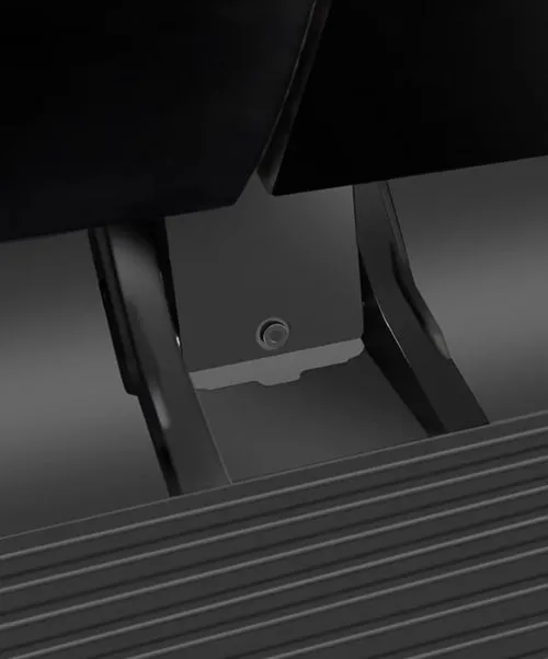 Install the electric pedal at the screw hole of the original car Install the electric pedal at the screw hole of the original car