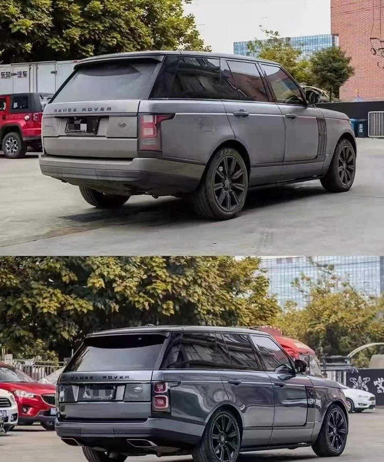 Comparison before and after the appearance of Land Rover executive tail upgrade