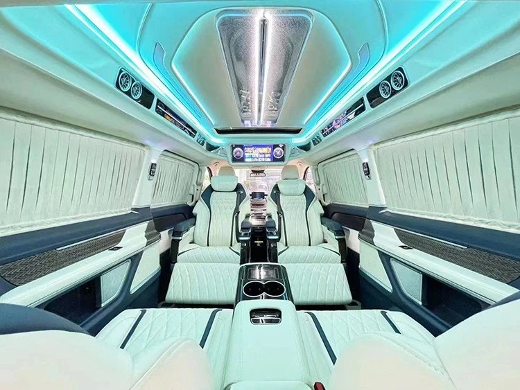 Maybach style electric curtain installation effect 2