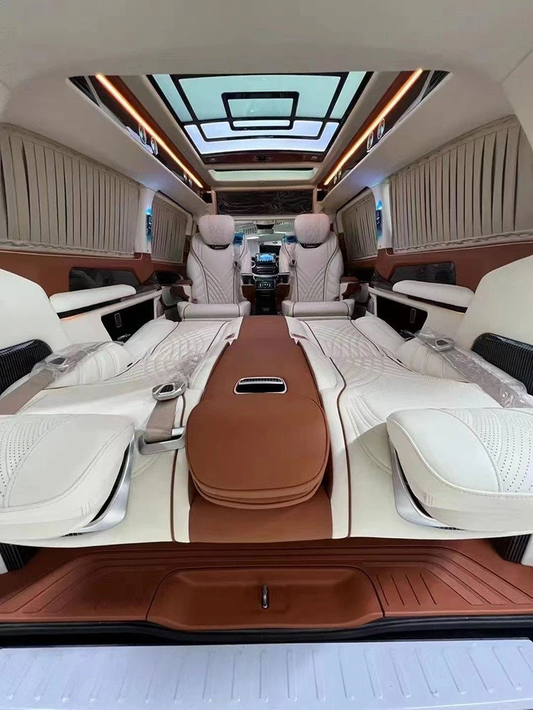Maybach style electric curtain installation effect 1