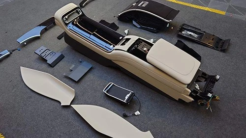 Mercedes-Benz S-Class W223 Rear Central Armrest Channel