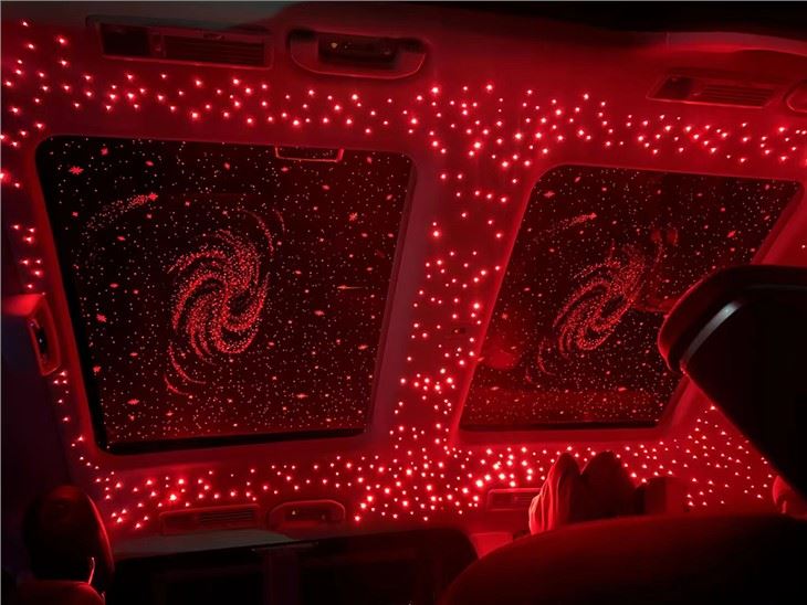 Lánléargas Carranna Sunroof Starry Díon membrane Rómánsúil Díon Solais Timpeallachta