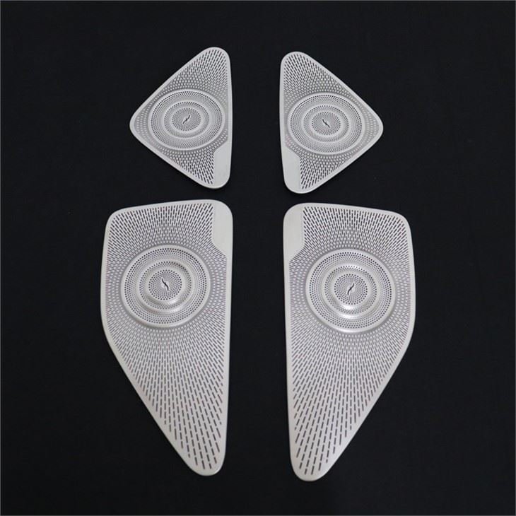 Stainless Steel Car Door Horn Cover trim (2)