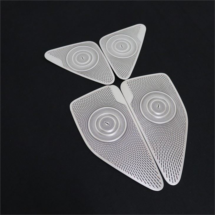 Stainless Steel Car Door Horn Cover trim (4)