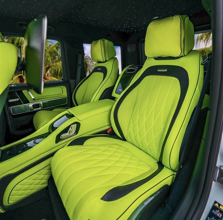 Suíochán Cúil G55 G63 G500 arna Thiontú go Suíochán VIP