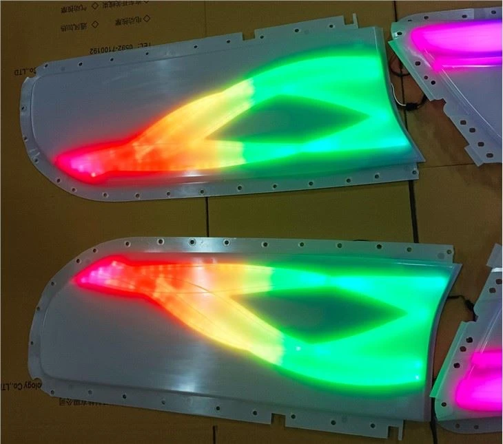 LED Interior Atmosphere Light Car Ambient Light Strip APP RGB Music Control Flexible EL Wire Rope Tube Neon Decorative Lamp Auto