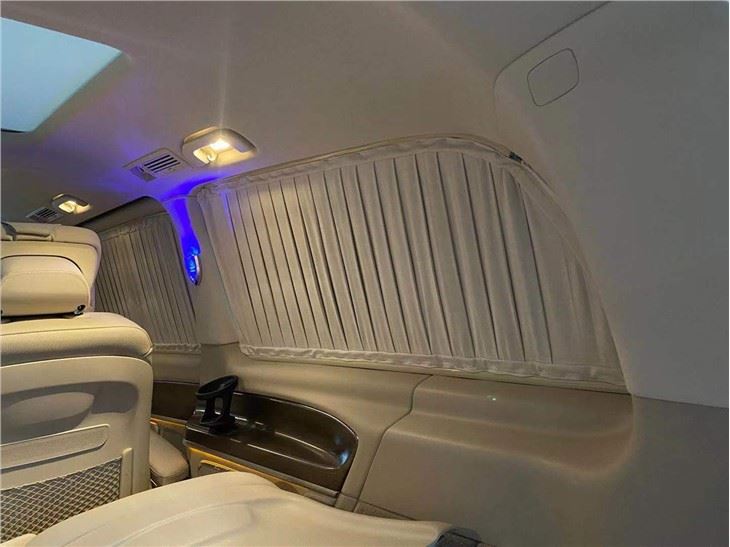 Manual Fabric Car Curtains - Automatic Honeycomb Car Curtains