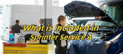 Cad atá san áireamh i Sprinter Service A