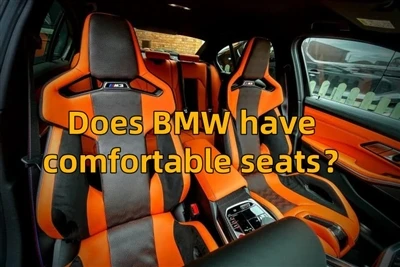 An bhfuil suíocháin chompordacha ag BMW