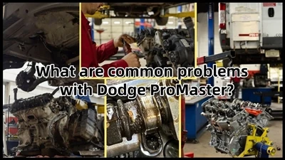 Cad iad na fadhbanna coitianta le Dodge ProMaster
