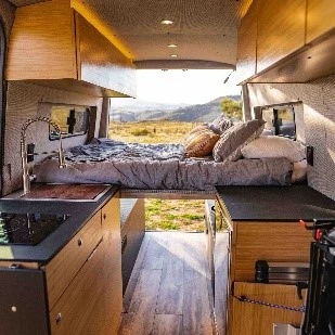 sprinter van interior